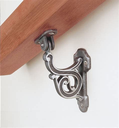 bracket for old metal outdoor stair rail|wall mounted stair handrail brackets.